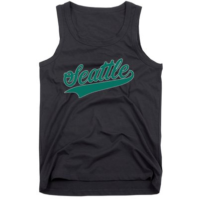 Seattle Text Tank Top