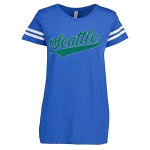 Seattle Text Enza Ladies Jersey Football T-Shirt