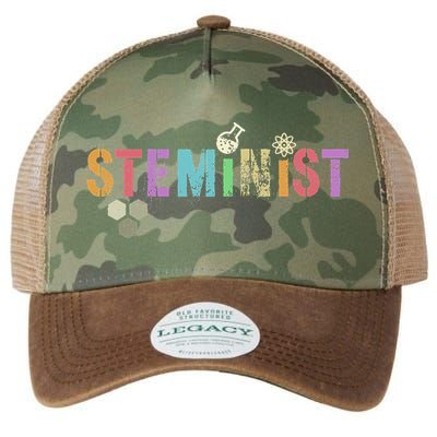 STEMINIST Technology Student STEM Teacher Women Engineering Legacy Tie Dye Trucker Hat