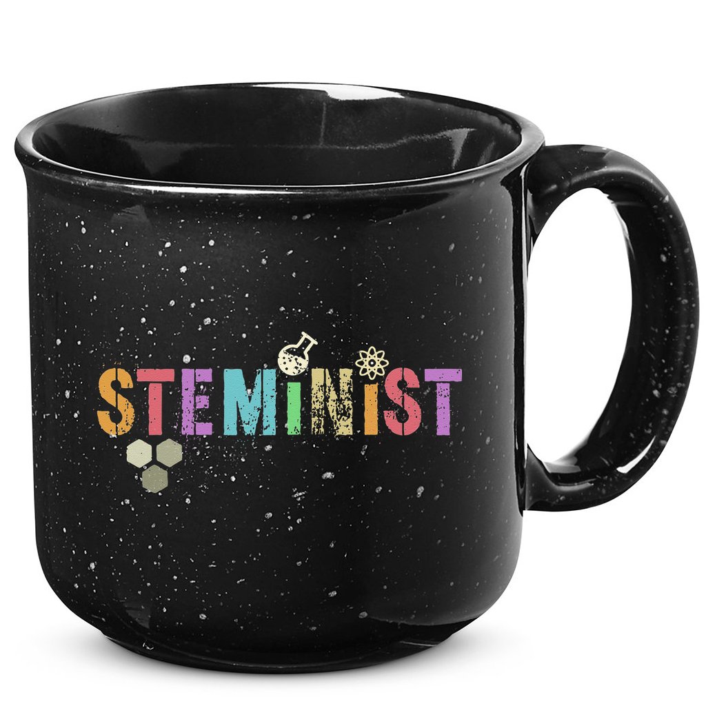 STEMINIST Technology Student STEM Teacher Women Engineering 15oz Campfire Ceramic Mug