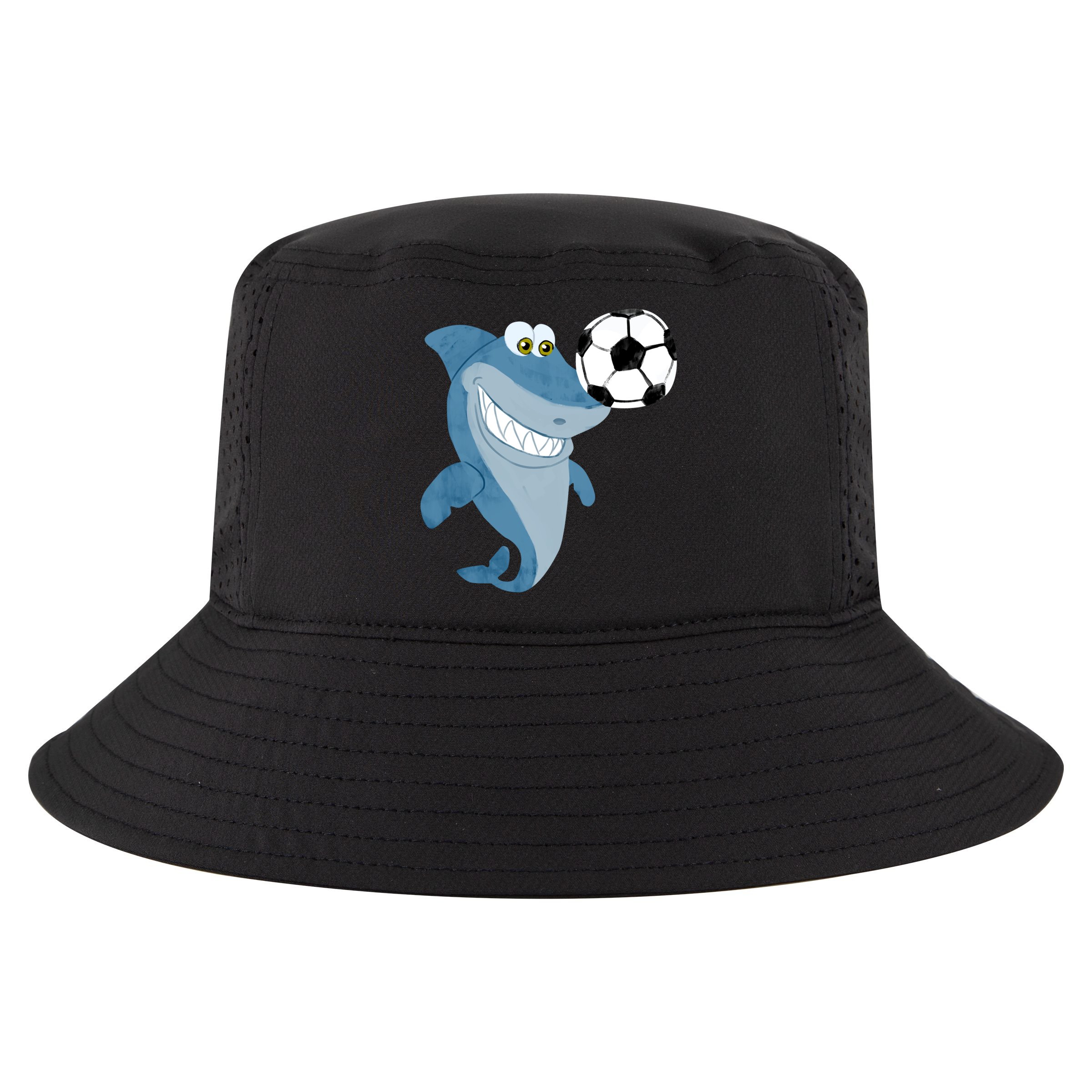 Soccer Team Shark Meaningful Gift Soccer Player Gift Cool Comfort Performance Bucket Hat