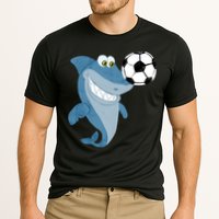 Soccer Team Shark Meaningful Gift Soccer Player Gift Cooling Performance Crew T-Shirt