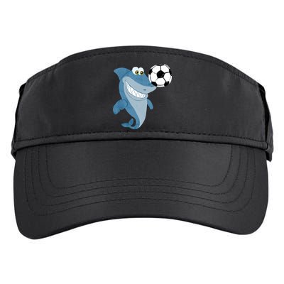 Soccer Team Shark Meaningful Gift Soccer Player Gift Adult Drive Performance Visor