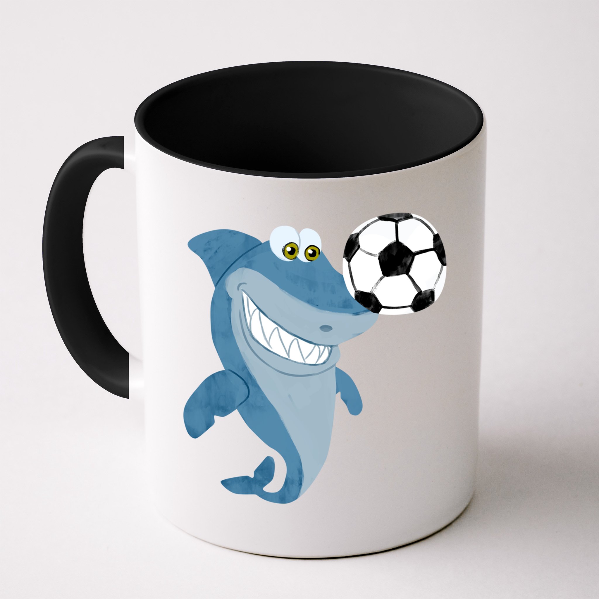 Soccer Team Shark Meaningful Gift Soccer Player Gift Mug