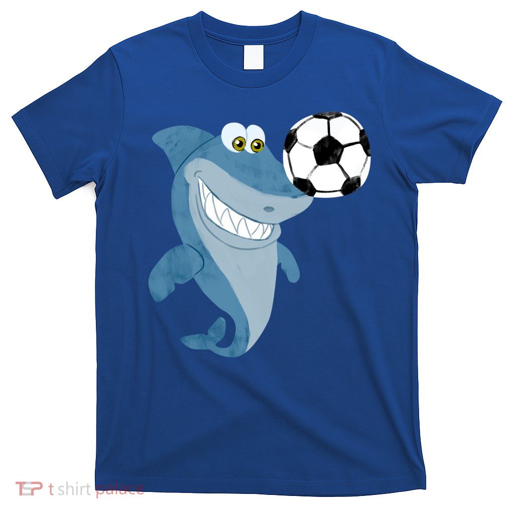 Soccer Team Shark Meaningful Gift Soccer Player Gift T-Shirt
