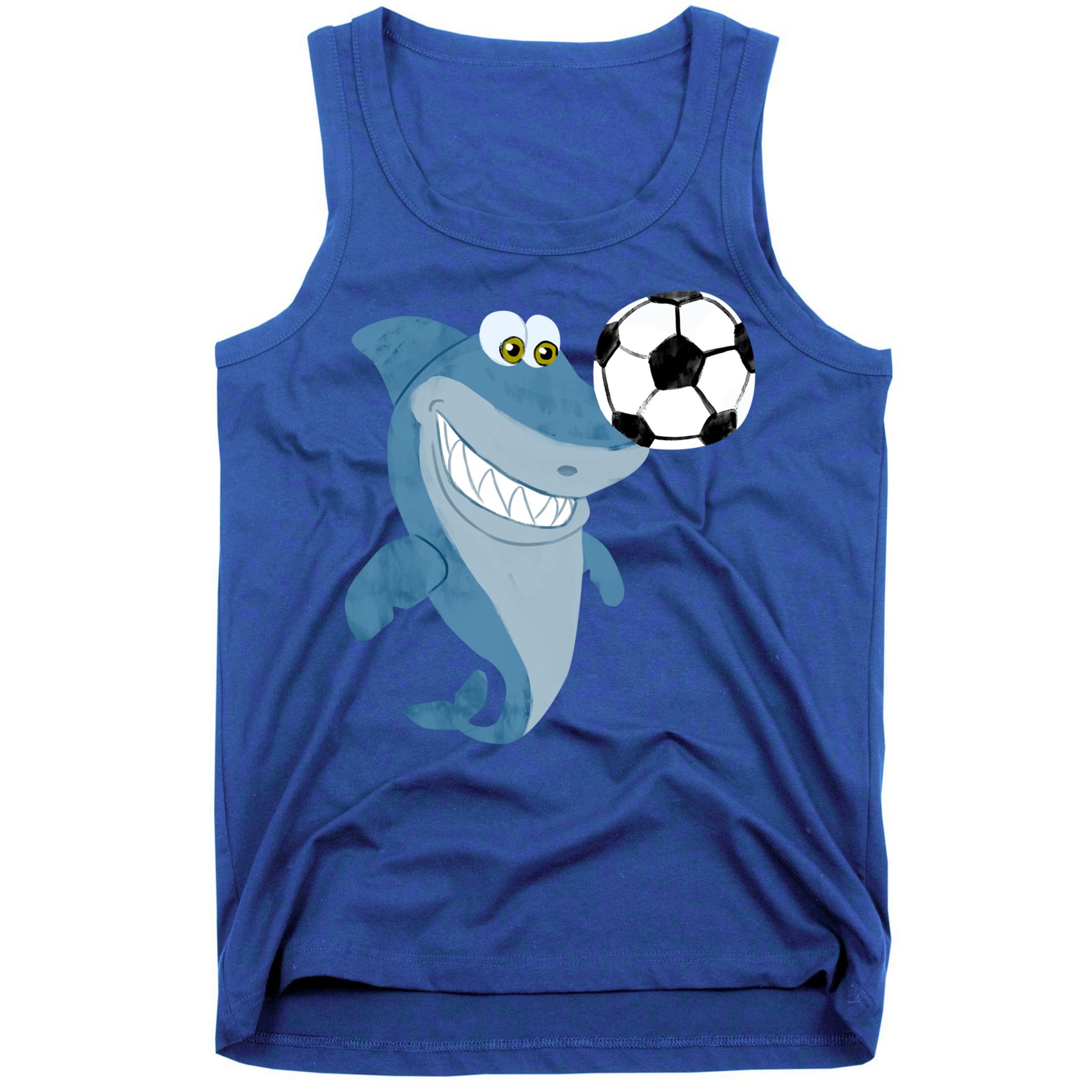Soccer Team Shark Meaningful Gift Soccer Player Gift Tank Top