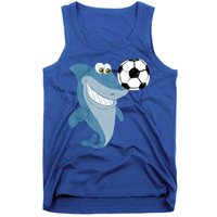 Soccer Team Shark Meaningful Gift Soccer Player Gift Tank Top