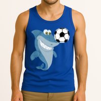 Soccer Team Shark Meaningful Gift Soccer Player Gift Tank Top