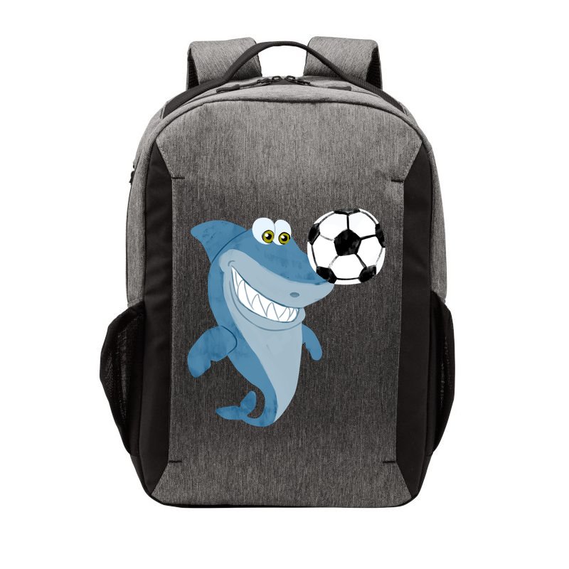 Soccer Team Shark Meaningful Gift Soccer Player Gift Vector Backpack