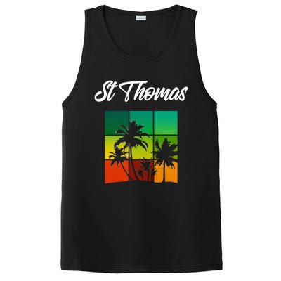 St Thomas Souvenir Cool Virgin Islands PosiCharge Competitor Tank