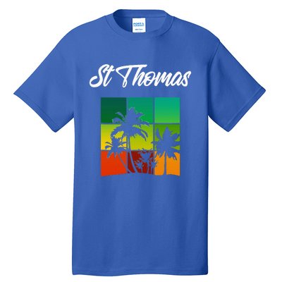 St Thomas Souvenir Cool Virgin Islands Tall T-Shirt