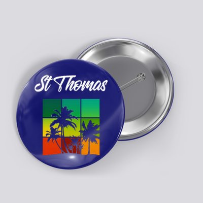 St Thomas Souvenir Cool Virgin Islands Button