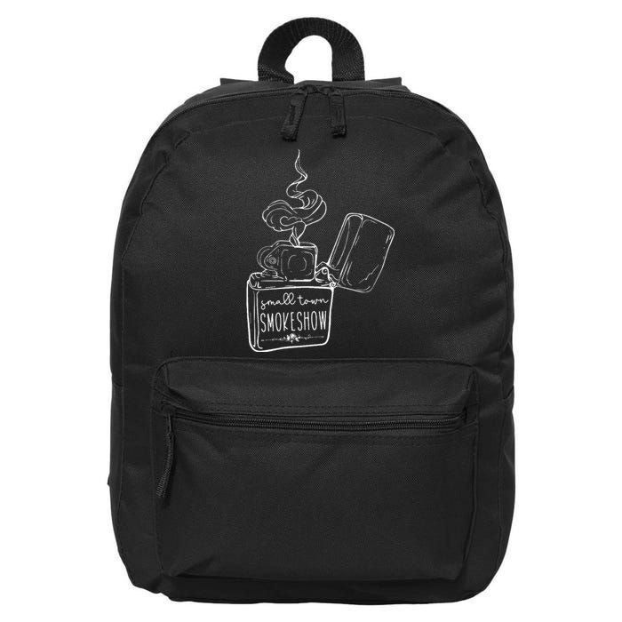 Small Town Smokeshow Oklahoma Smokeshow Western Country 16 in Basic Backpack