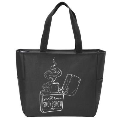 Small Town Smokeshow Oklahoma Smokeshow Western Country Zip Tote Bag