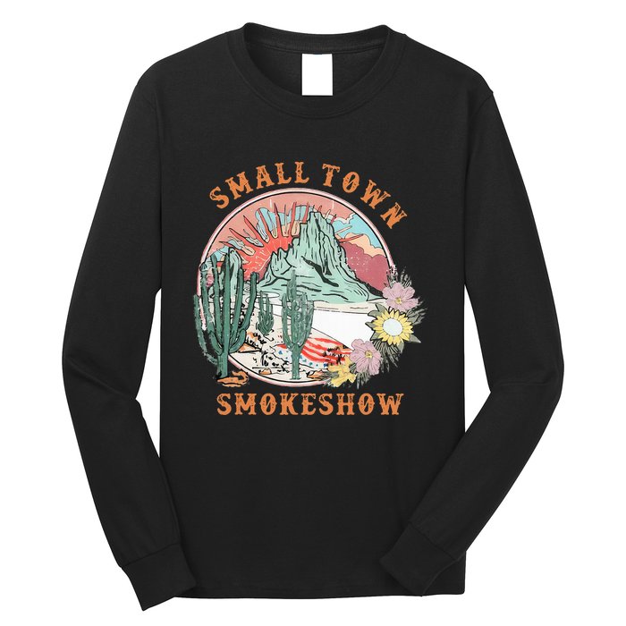 Small Town Smokeshow Oklahoma Smokeshow Western Country Long Sleeve Shirt