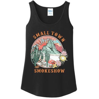 Small Town Smokeshow Oklahoma Smokeshow Western Country Ladies Essential Tank