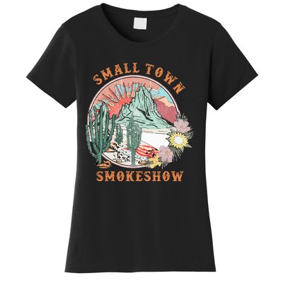 Small Town Smokeshow Oklahoma Smokeshow Western Country Women's T-Shirt