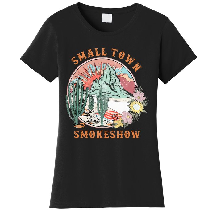 Small Town Smokeshow Oklahoma Smokeshow Western Country Women's T-Shirt