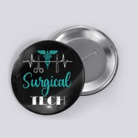 Scrub Tech Surgical Tech Week Technologist Technicians EKG Button