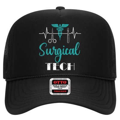 Scrub Tech Surgical Tech Week Technologist Technicians EKG Trucker Hat