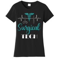 Scrub Tech Surgical Tech Week Technologist Technicians EKG Women's T-Shirt