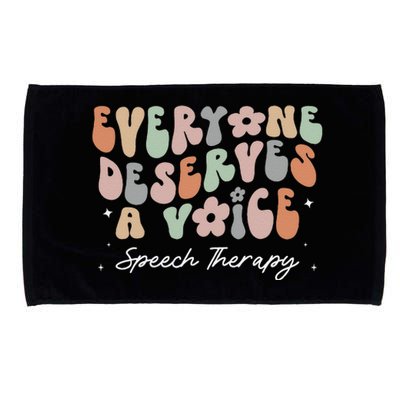 Speech Therapy Speech Language Pathologist SLP Therapist Microfiber Hand Towel