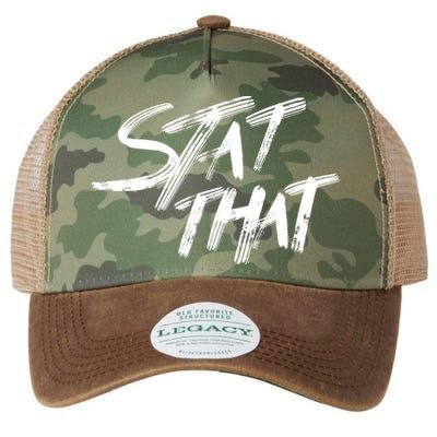 Stat That Legacy Tie Dye Trucker Hat