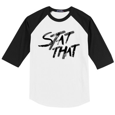 Stat That Baseball Sleeve Shirt
