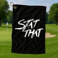 Stat That Golf Towel