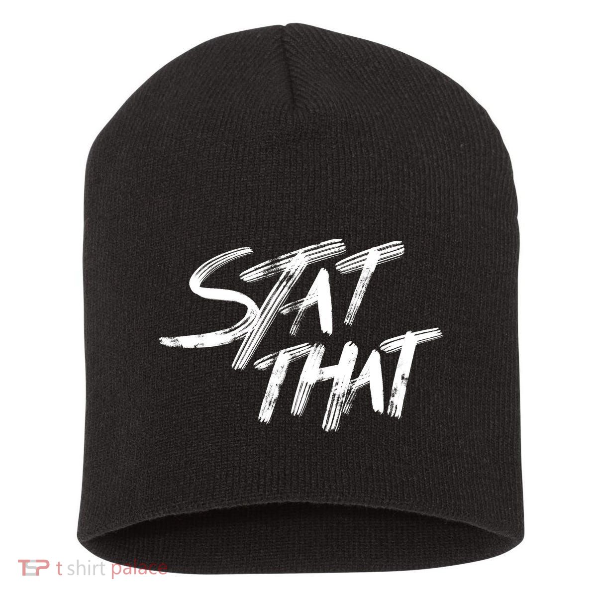 Stat That Short Acrylic Beanie