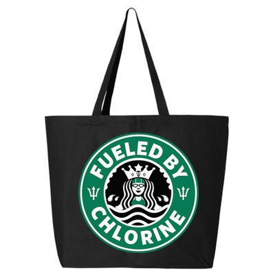 Swim Team Swimming Funny Parody Fueled by Chlorine 25L Jumbo Tote