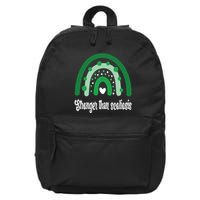Stronger Than Scoliosis Rainbow 16 in Basic Backpack