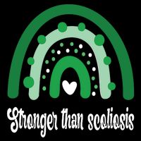 Stronger Than Scoliosis Rainbow 16 in Basic Backpack
