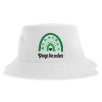 Stronger Than Scoliosis Rainbow Sustainable Bucket Hat