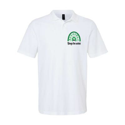 Stronger Than Scoliosis Rainbow Polo