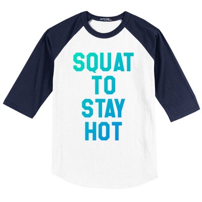 Squat To Stay Hogift Oh My Quad Becky Look At Her Squat Gift Baseball Sleeve Shirt