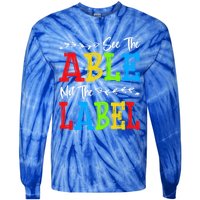 Sped Teacher Special Education Teacher Gift Tie-Dye Long Sleeve Shirt