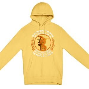 Sagittarius The Soul Of A Witch Zodiac Sign Birthday Cool Gift Premium Pullover Hoodie