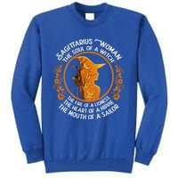 Sagittarius The Soul Of A Witch Zodiac Sign Birthday Cool Gift Tall Sweatshirt