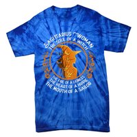 Sagittarius The Soul Of A Witch Zodiac Sign Birthday Cool Gift Tie-Dye T-Shirt