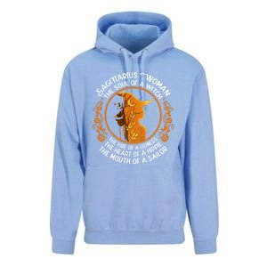 Sagittarius The Soul Of A Witch Zodiac Sign Birthday Cool Gift Unisex Surf Hoodie