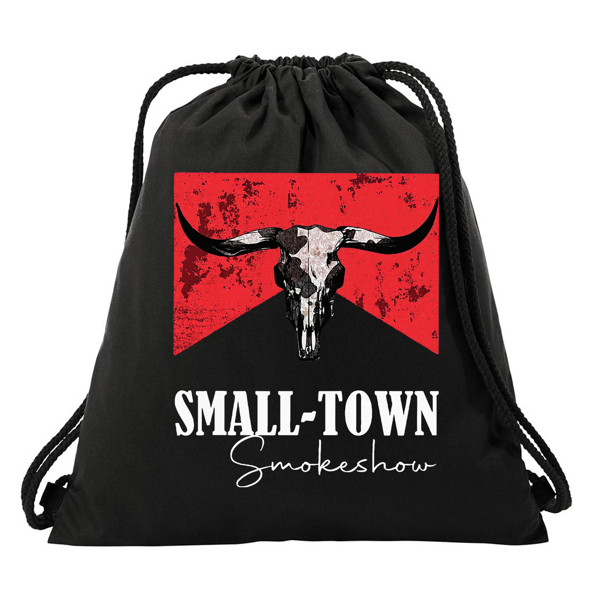 Small Town Smokeshow Oklahoma Smokeshow Western Country Drawstring Bag