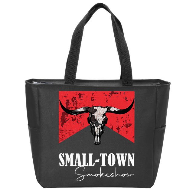 Small Town Smokeshow Oklahoma Smokeshow Western Country Zip Tote Bag