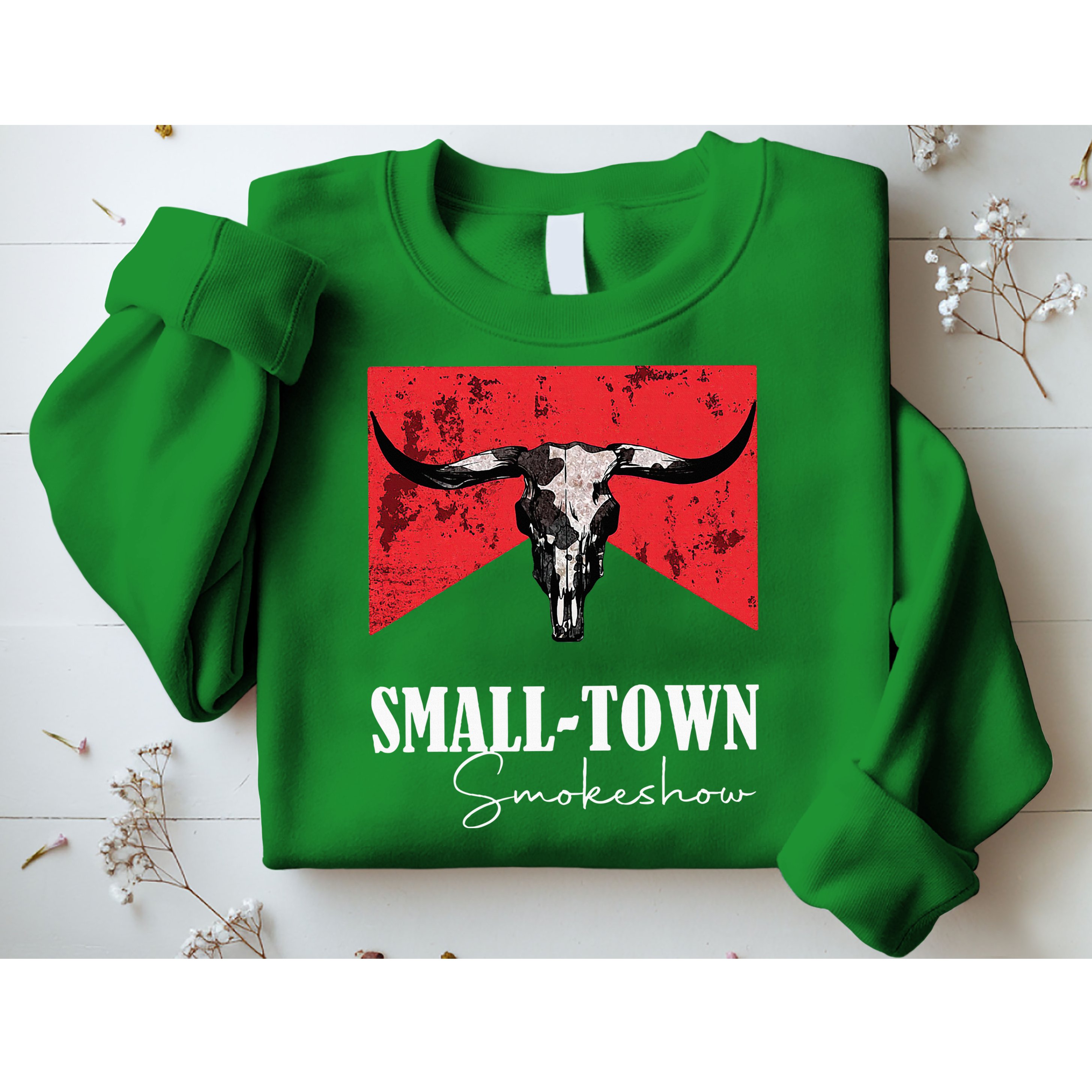 Small Town Smokeshow Oklahoma Smokeshow Western Country Sweatshirt