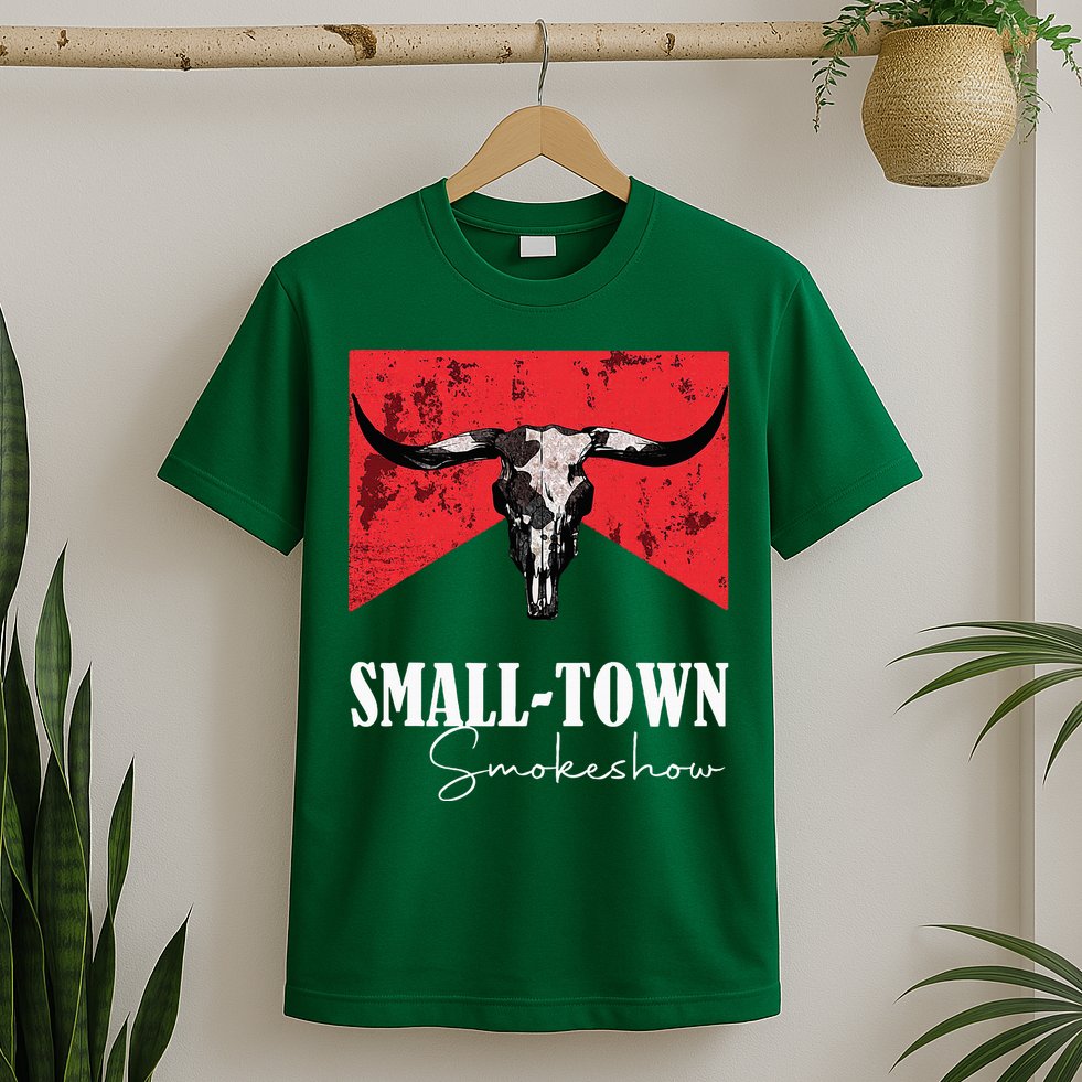 Small Town Smokeshow Oklahoma Smokeshow Western Country T-Shirt
