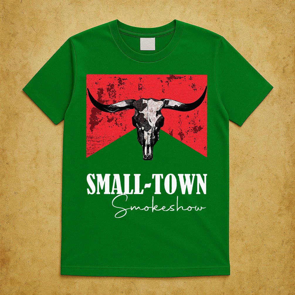 Small Town Smokeshow Oklahoma Smokeshow Western Country T-Shirt