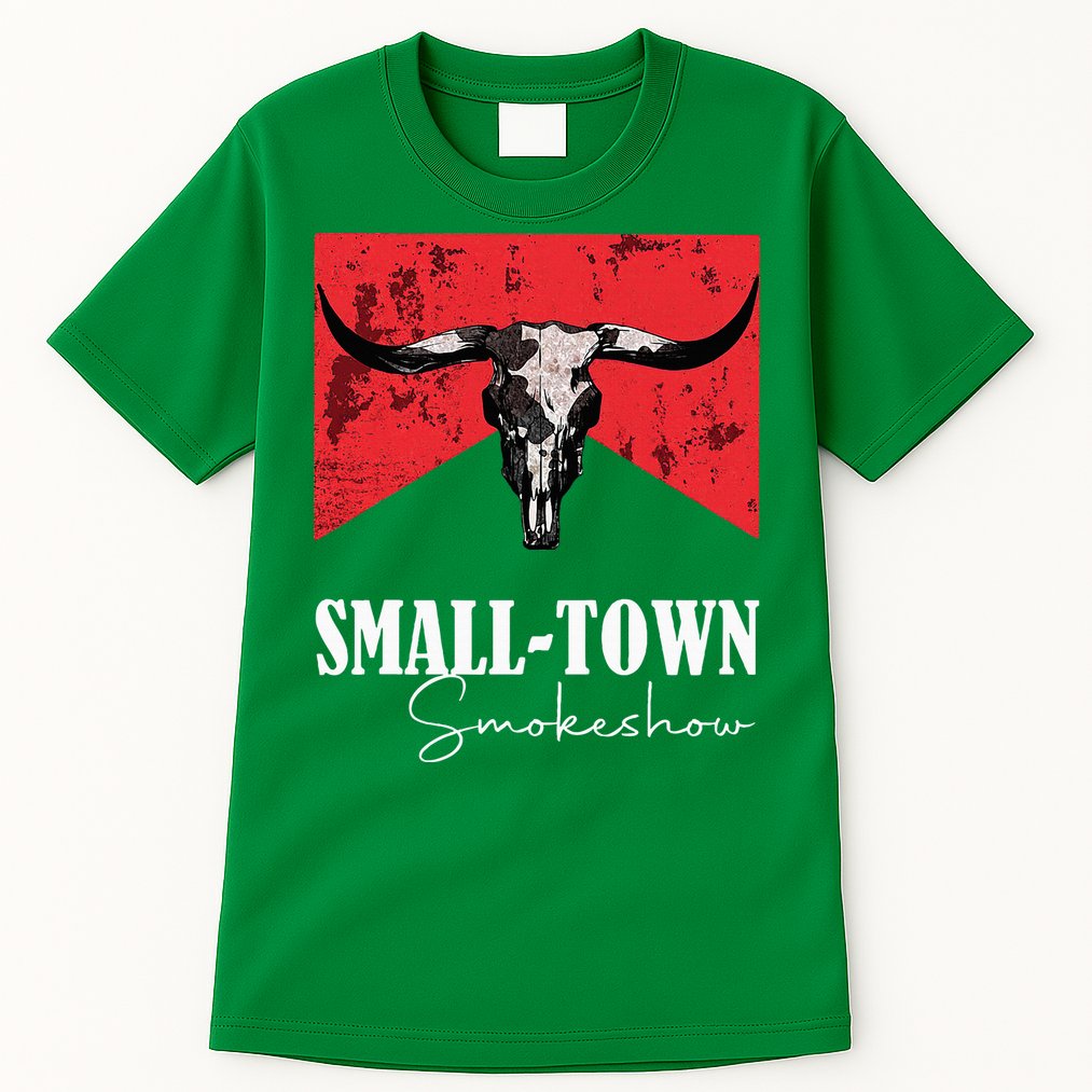 Small Town Smokeshow Oklahoma Smokeshow Western Country Tall T-Shirt