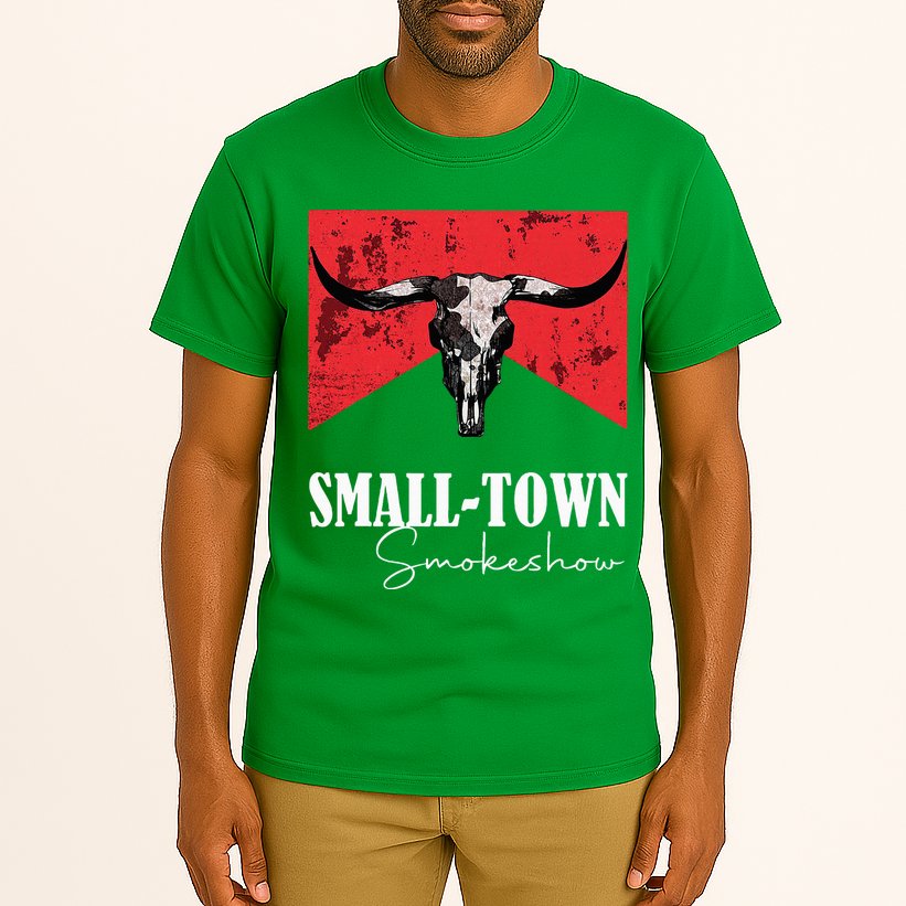 Small Town Smokeshow Oklahoma Smokeshow Western Country Tall T-Shirt