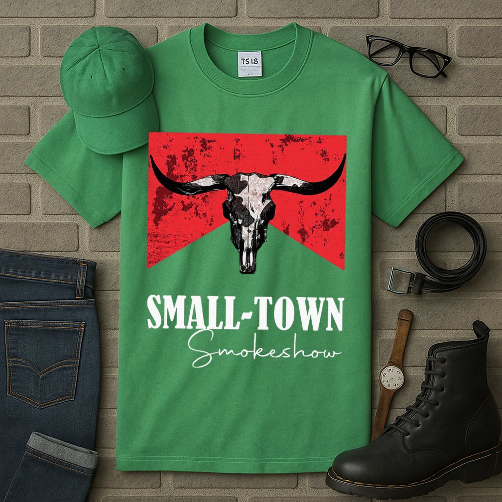 Small Town Smokeshow Oklahoma Smokeshow Western Country Tall T-Shirt