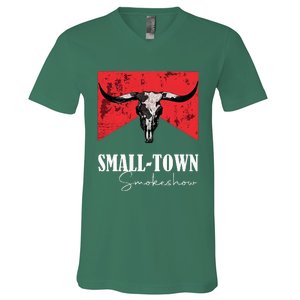 Small Town Smokeshow Oklahoma Smokeshow Western Country V-Neck T-Shirt